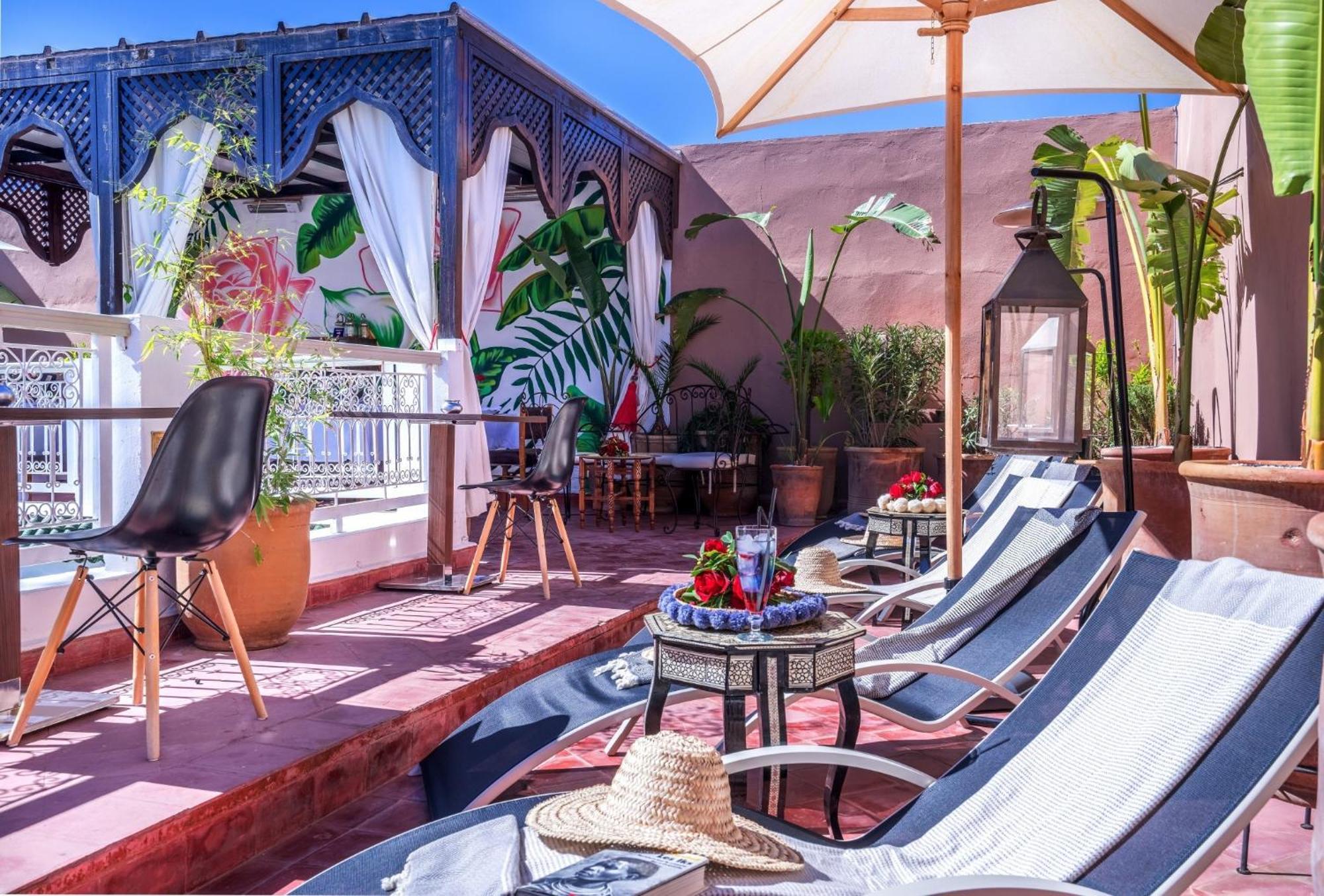 Riad Oasis Du Desert Boutique Hotel & Spa มาร์ราเกช ภายนอก รูปภาพ
