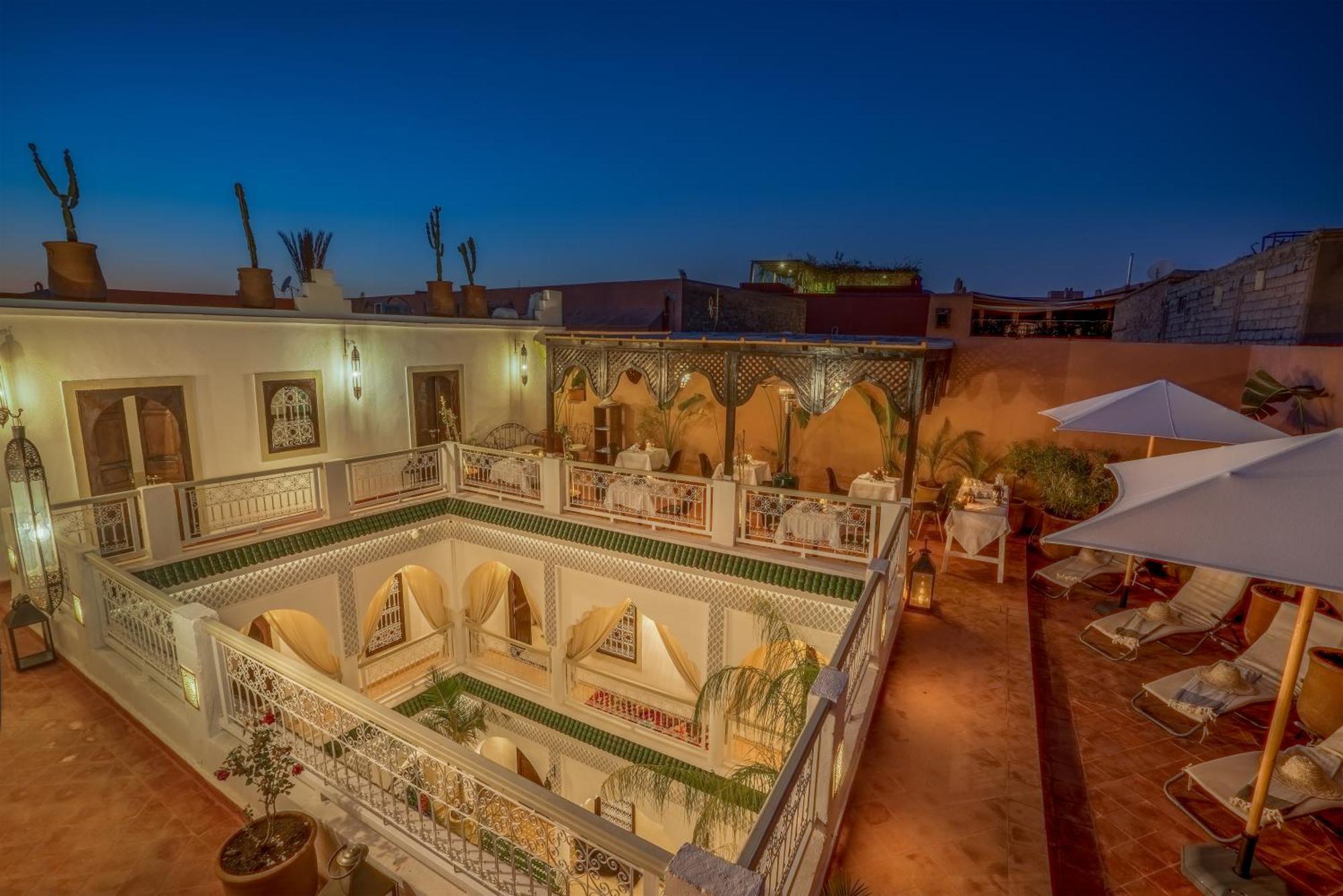 Riad Oasis Du Desert Boutique Hotel & Spa มาร์ราเกช ภายนอก รูปภาพ